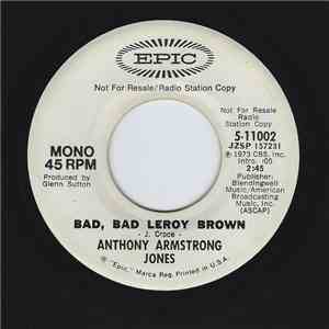 Anthony Armstrong Jones - Bad, Bad Leroy Brown download mp3 flac