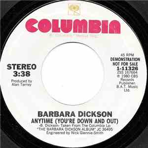 Barbara Dickson - Anytime (You're Down And Out) download free