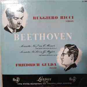 Beethoven, Ruggiero Ricci, Friedrich Gulda - Violin Sonatas Nos. 7 and 10 download free Beethoven, Ruggiero Ricci, Friedrich Gulda - Violin Sonatas Nos. 7 and 10 download mp3 flac