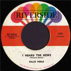 Billie Poole - I Heard The News / Jet download free Billie Poole - I Heard The News / Jet download mp3 flac