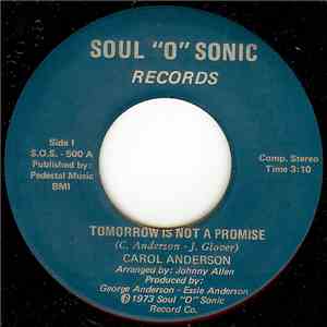 Carol Anderson - Tomorrow Is Not A Promise download mp3 flac