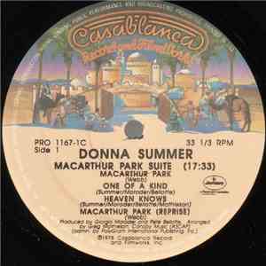 Donna Summer - MacArthur Park Suite / Last Dance download free Donna Summer - MacArthur Park Suite / Last Dance download mp3 flac