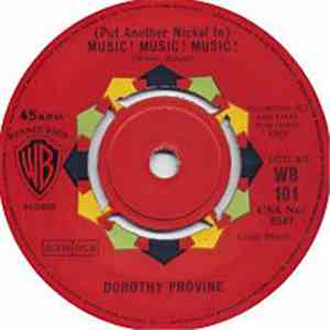 Dorothy Provine - (Put Another Nickel In) Music! Music! Music! download mp3 flac