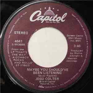 Jessi Colter - Maybe You Should've Been Listening download mp3 flac