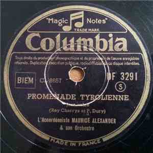 Maurice Alexander & Son Orchestre - Promenade Tyrolienne / Musique De La Pluie download free Maurice Alexander & Son Orchestre - Promenade Tyrolienne / Musique De La Pluie download mp3 flac