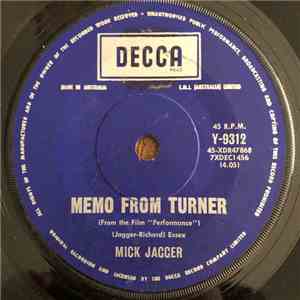 Mick Jagger - Memo From Turner / Natural Magic download free