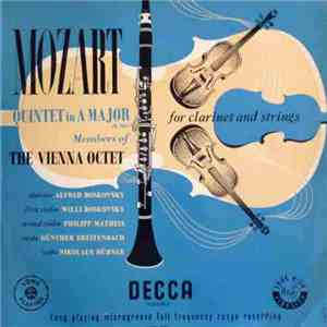 Mozart, Members Of The Vienna Octet - Quintet In A Major For Clarinet And Strings (K.581) download free