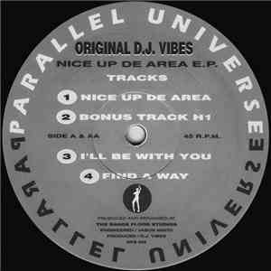 Original D.J. Vibes - Nice Up De Area E.P. download mp3 flac
