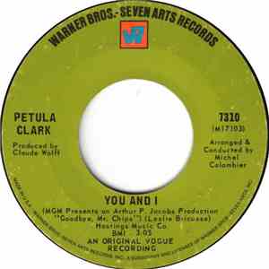 Petula Clark - You And I / Look At Mine download mp3 flac