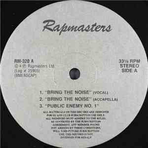 Public Enemy, Eric B. & Rakim, Just-Ice - Rapmasters download free Public Enemy, Eric B. & Rakim, Just-Ice - Rapmasters download mp3 flac