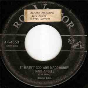 Rosalie Allen - It Wasn't God Who Made Honky Tonk Angels / It'd Surprise You download mp3 flac