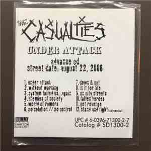 The Casualties - Under Attack download free The Casualties - Under Attack download mp3 flac