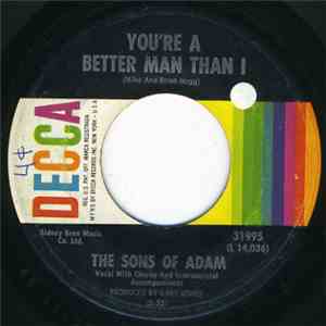 The Sons Of Adam - You're A Better Man Than I download free The Sons Of Adam - You're A Better Man Than I download mp3 flac