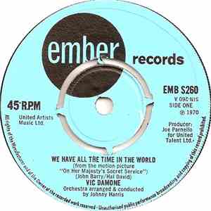 Vic Damone - We Have All The Time In The World download free Vic Damone - We Have All The Time In The World download mp3 flac